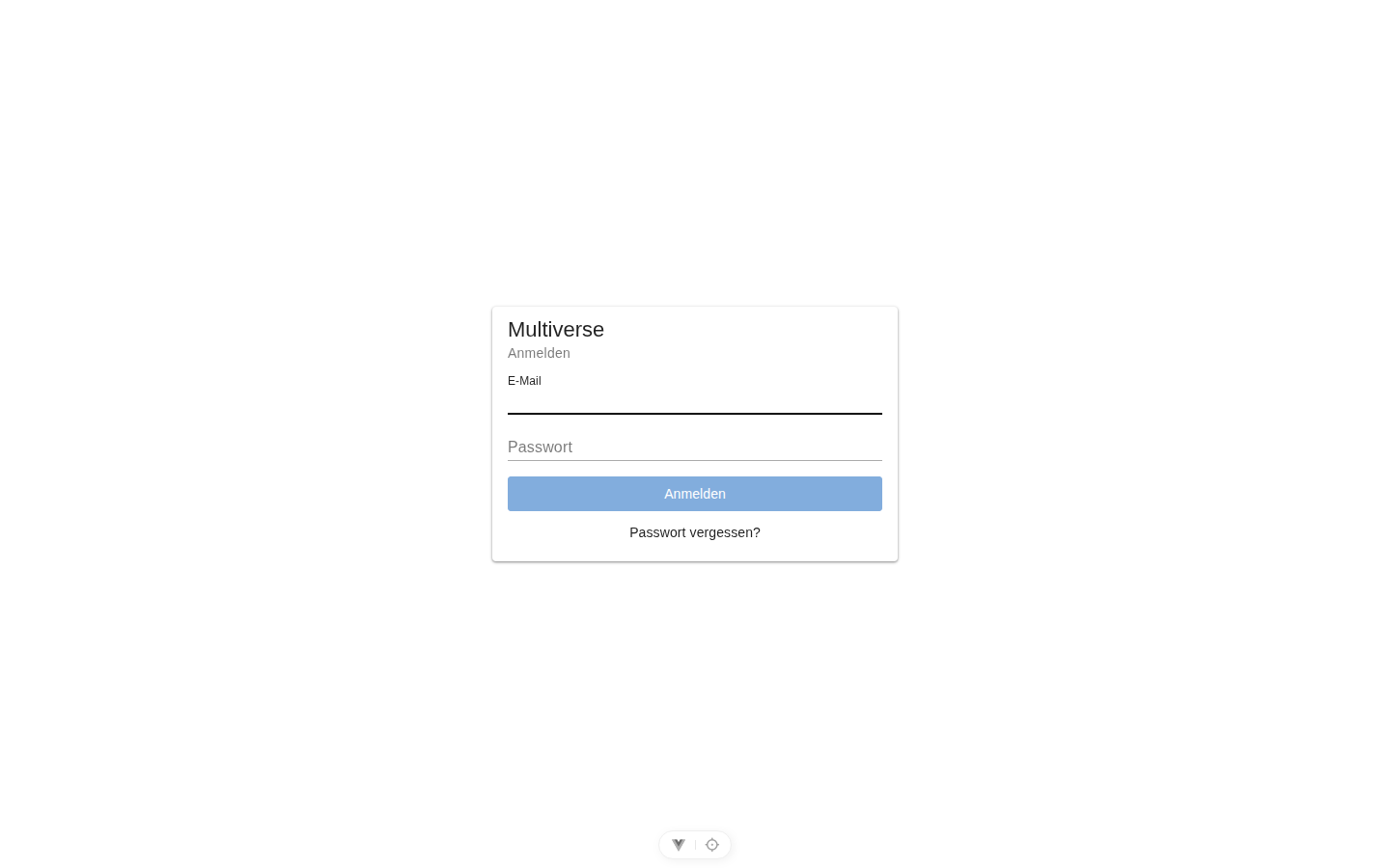 Login-Seite